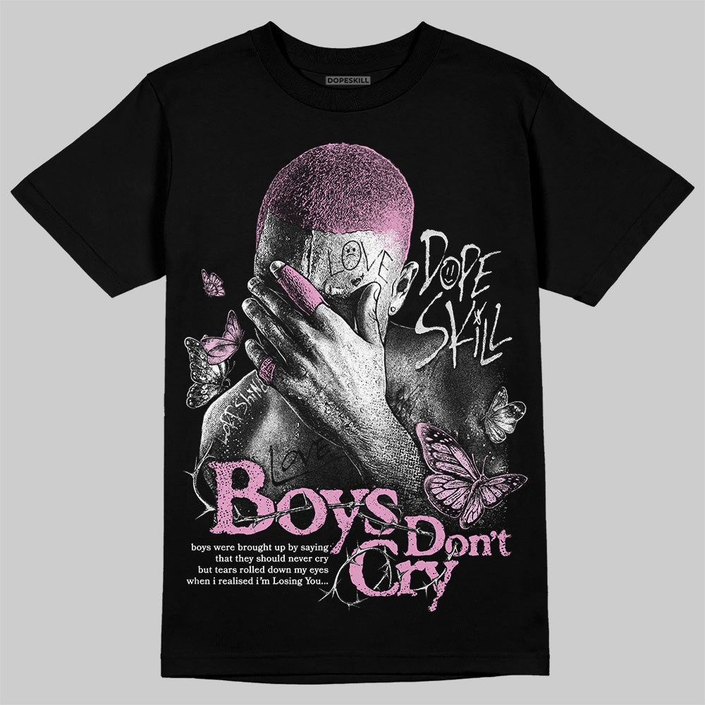 Orchid 4s DopeSkill T-Shirt Boys Don't Cry Graphic