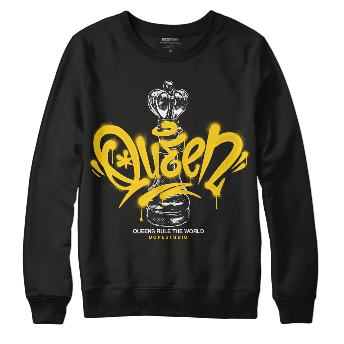 Lightning 4s DopeSkill Sweatshirt Queen Chess Graphic