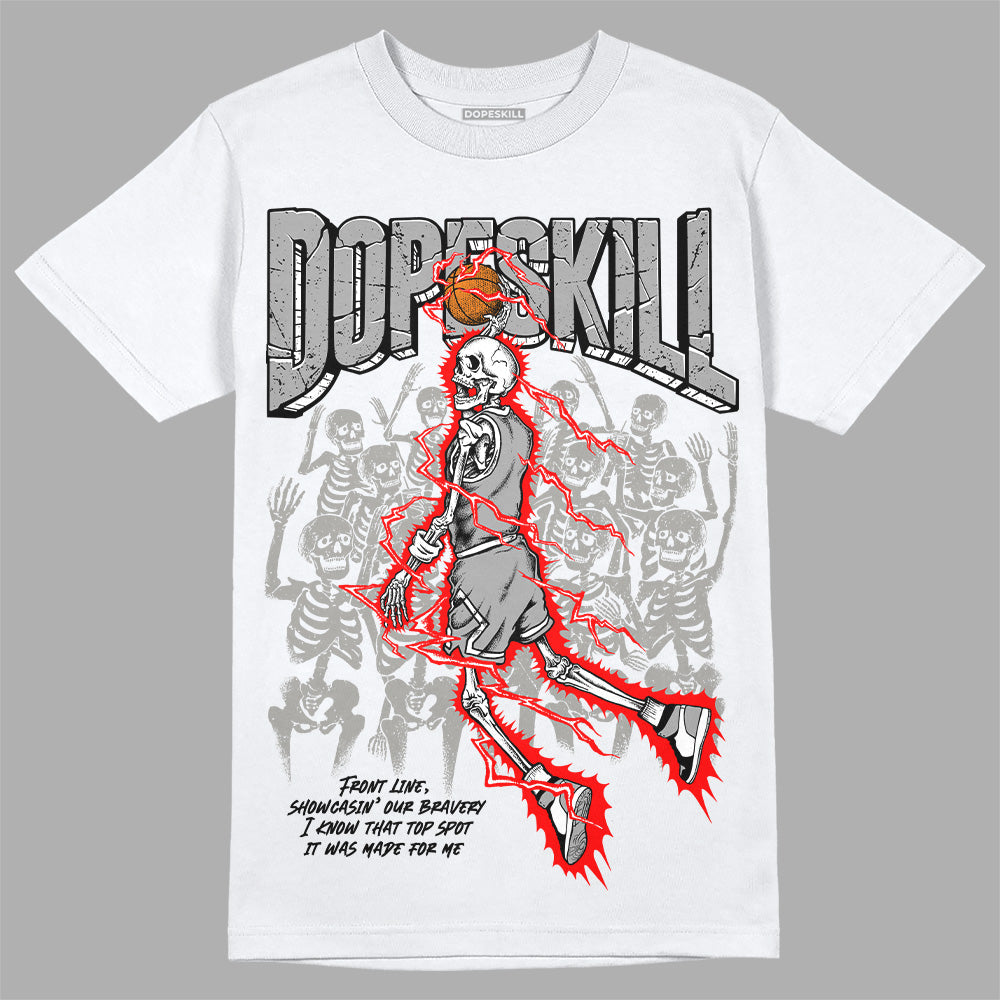 Black and White Collection DopeSkill T-Shirt Thunder Dunk Graphic