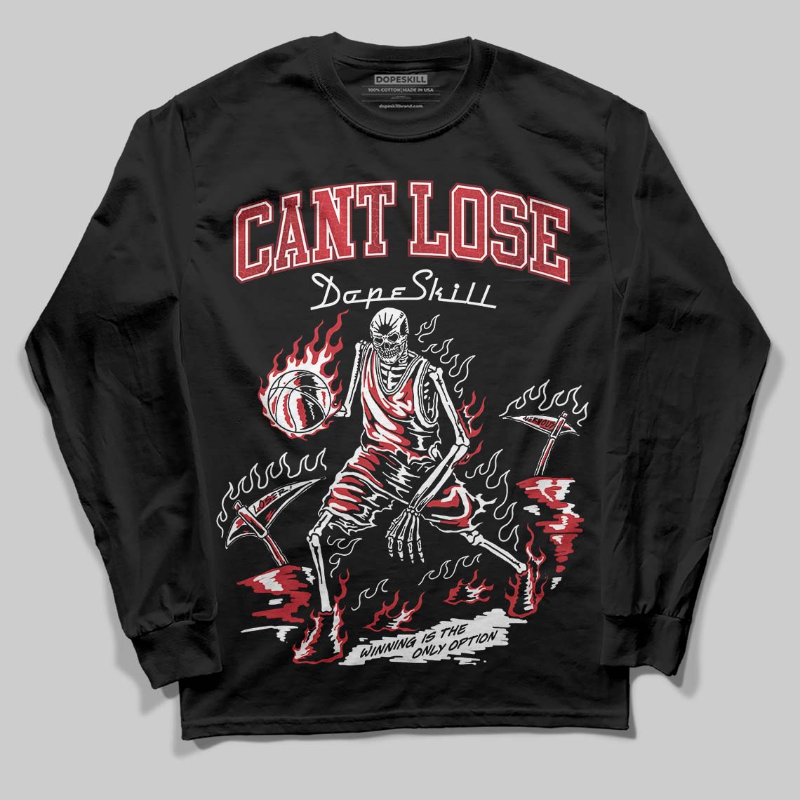 Ruby 1s DopeSkill Long Sleeve T-Shirt Cant Lose Graphic