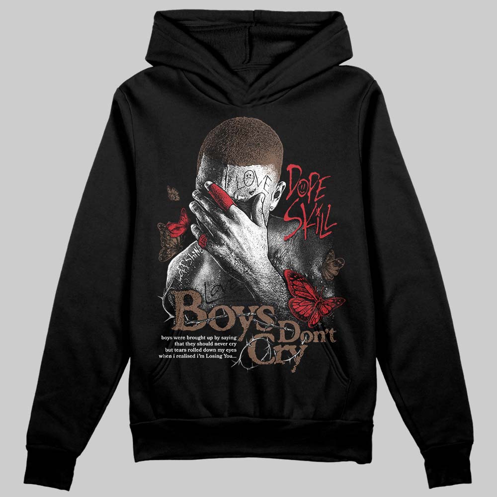 Olive 9s DopeSkill Hoodie Sweatshirt Boys Don't Cry Graphic