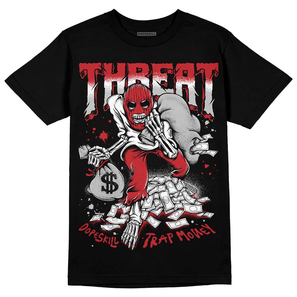 Red Taxi 12s DopeSkill T-Shirt Threat Graphic