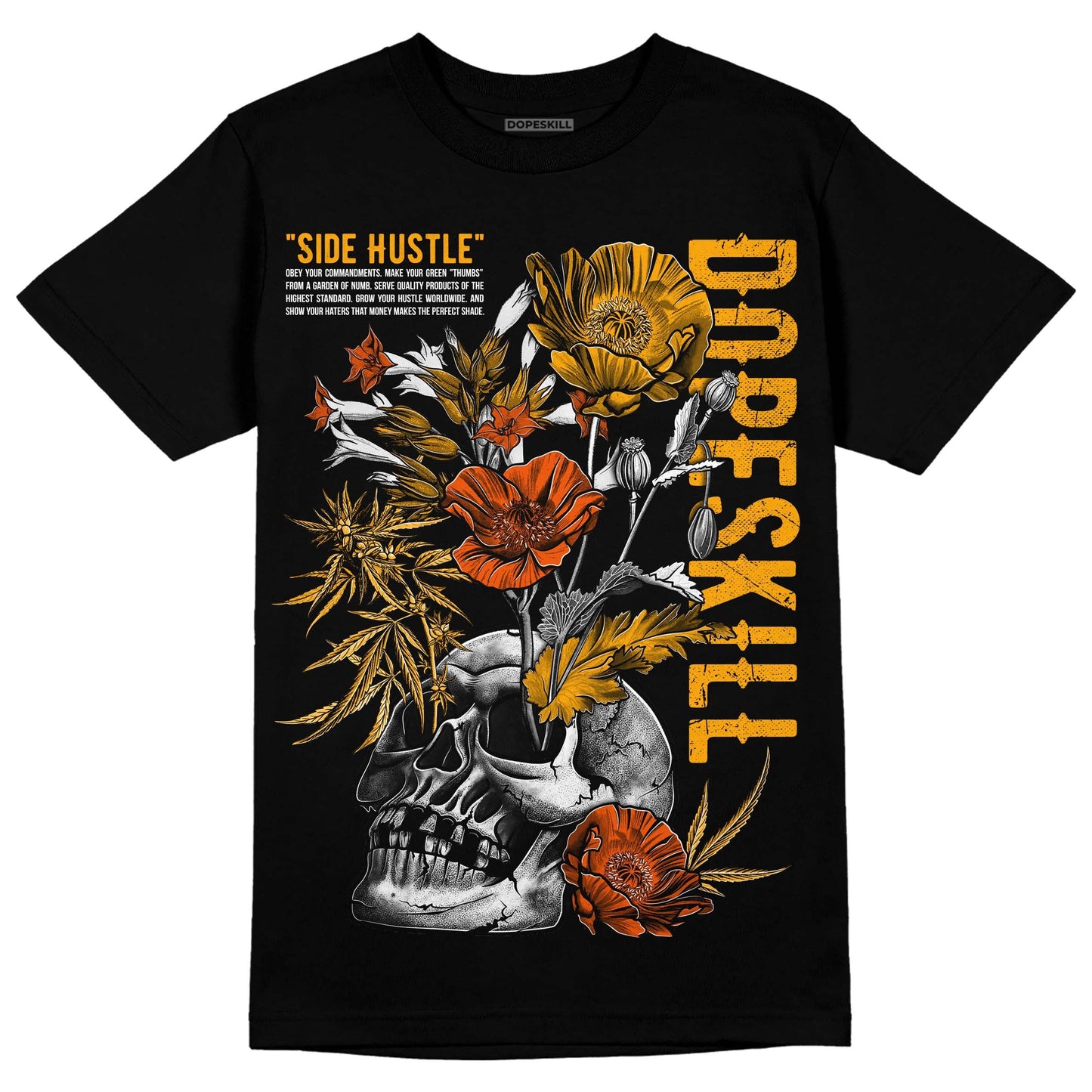 Black Taxi 12s DopeSkill T-Shirt Side Hustle Graphic