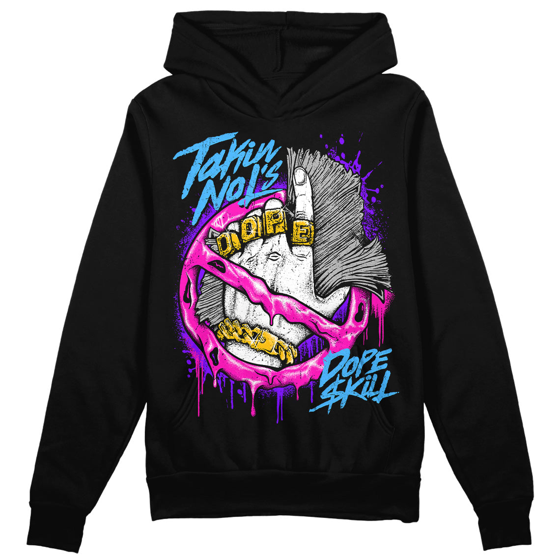 Dunk Low Active Fuchsia DopeSkill Hoodie Sweatshirt Takin No L's Graphic