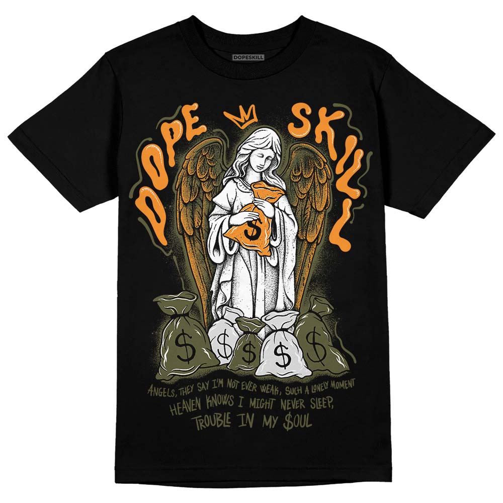 Olive 5s DopeSkill T-Shirt Angels Graphic