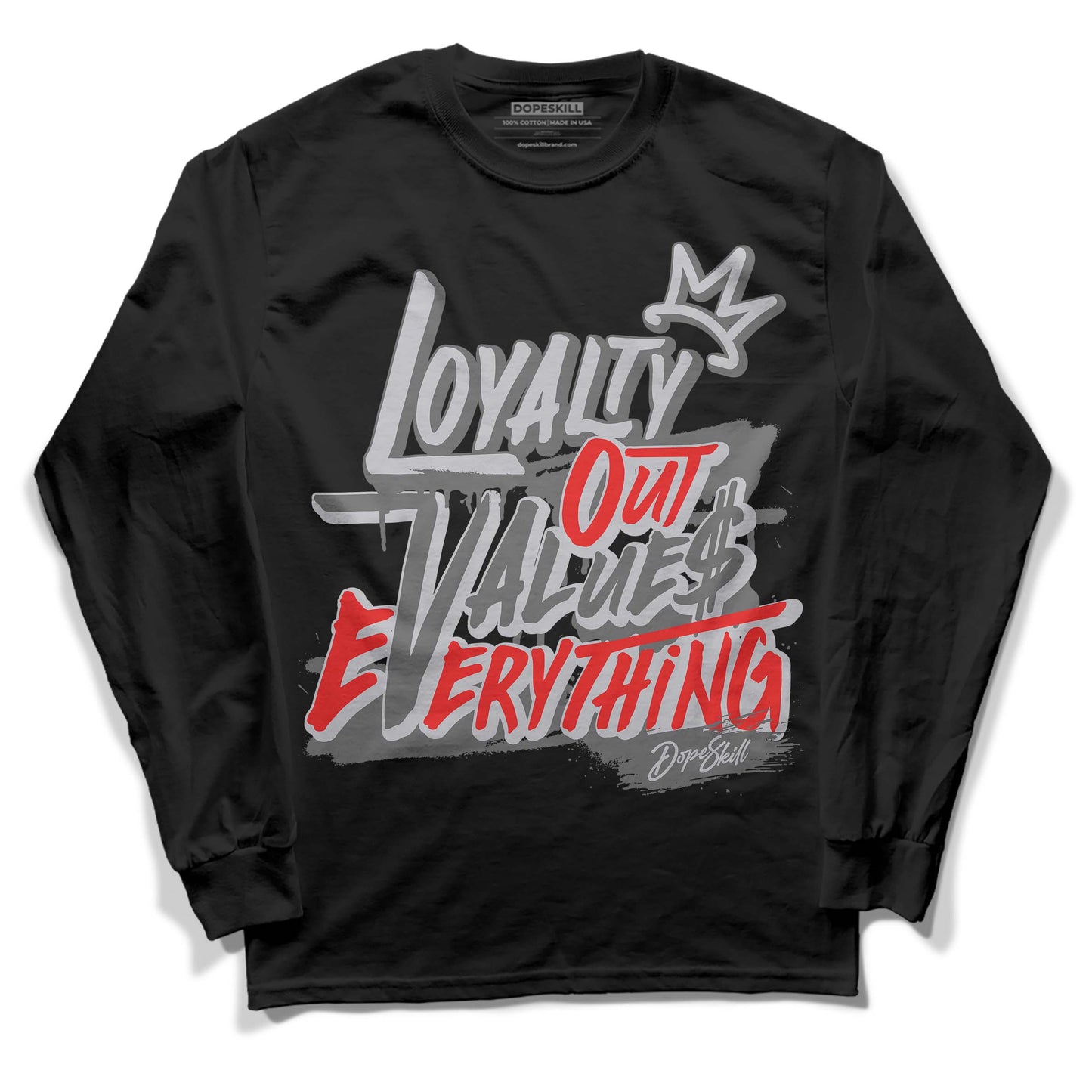 Grey Collection DopeSkill Long Sleeve T-Shirt LOVE Graphic