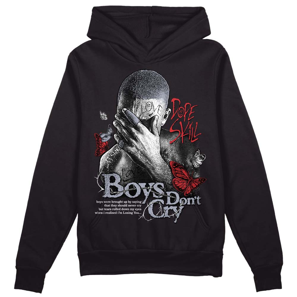 Bred Reimagined 4s DopeSkill Hoodie Sweatshirt Boys Don't Cry Graphic