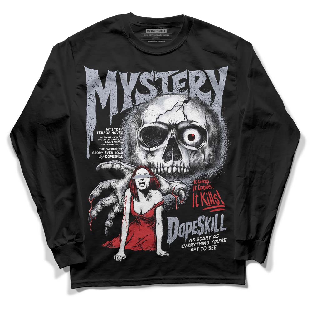Bred Reimagined 4s DopeSkill Long Sleeve T-Shirt Mystery Ghostly Grasp Graphic