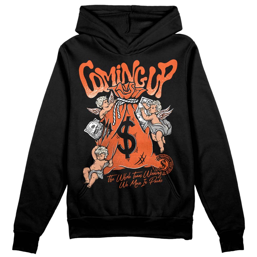 Georgia Peach 3s DopeSkill Hoodie Sweatshirt Money Bag Coming Up Graphic