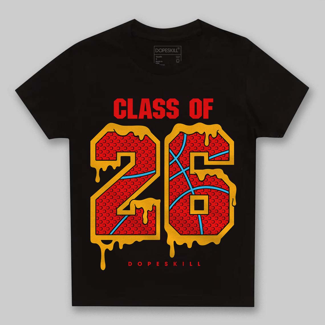 Red Collection DopeSkill Toddler Kids T-shirt 26 Drip Graphic