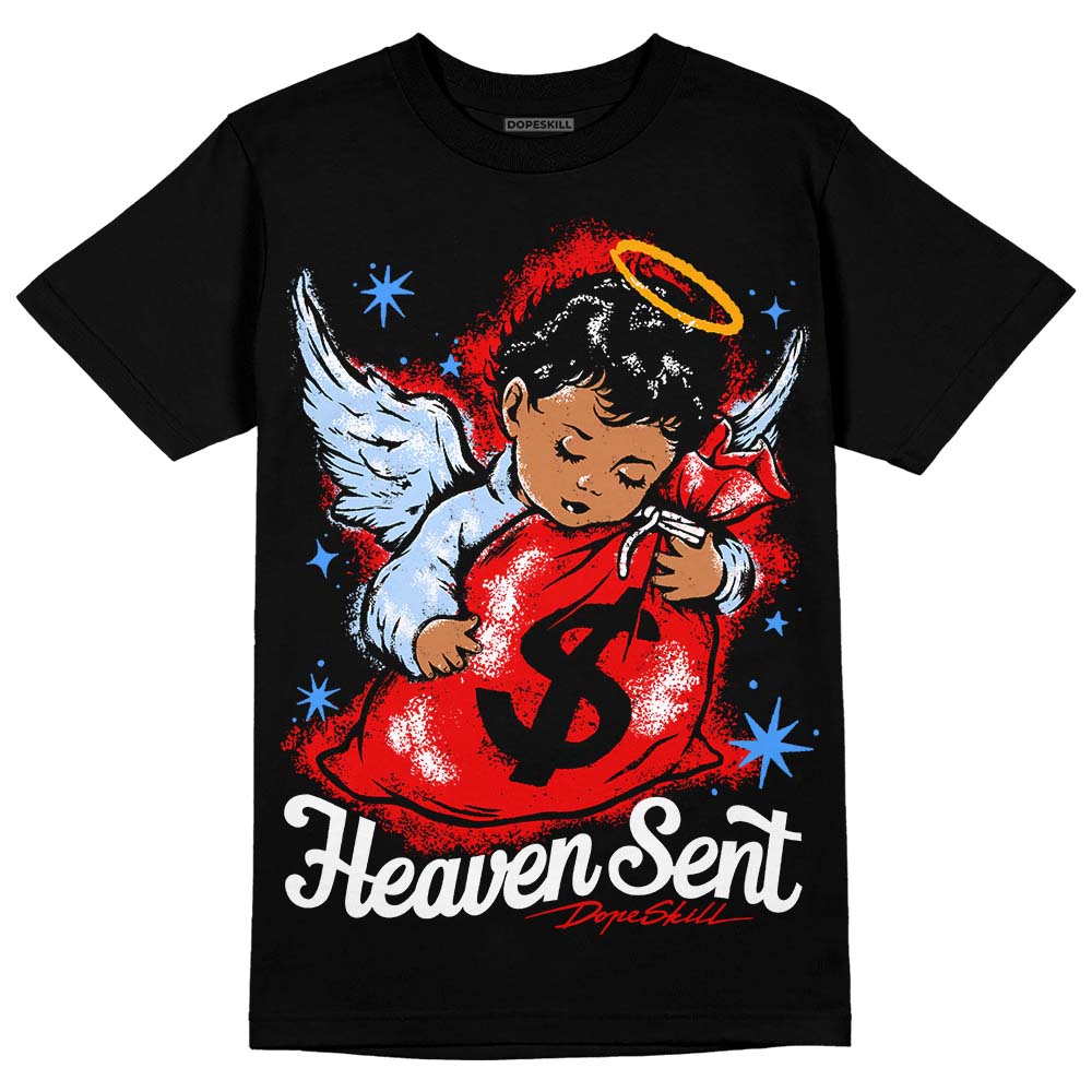 Cherry 11s DopeSkill T-Shirt Heaven Sent Graphic