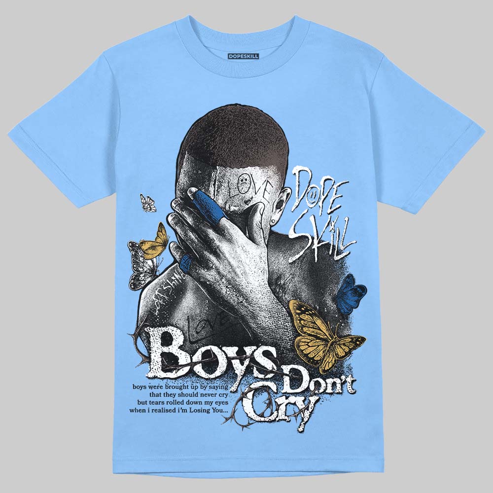 Handball Spezial Light Blue DopeSkill T-Shirt Boys Don't Cry Graphic