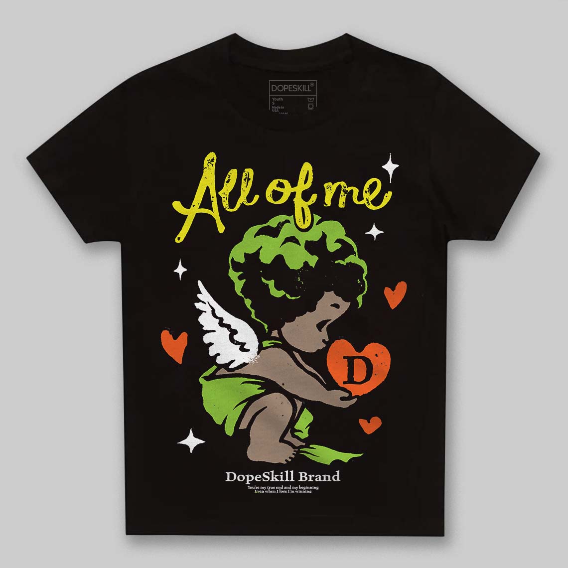 Neon Green Collection DopeSkill Toddler Kids T-shirt All Of Me Graphic