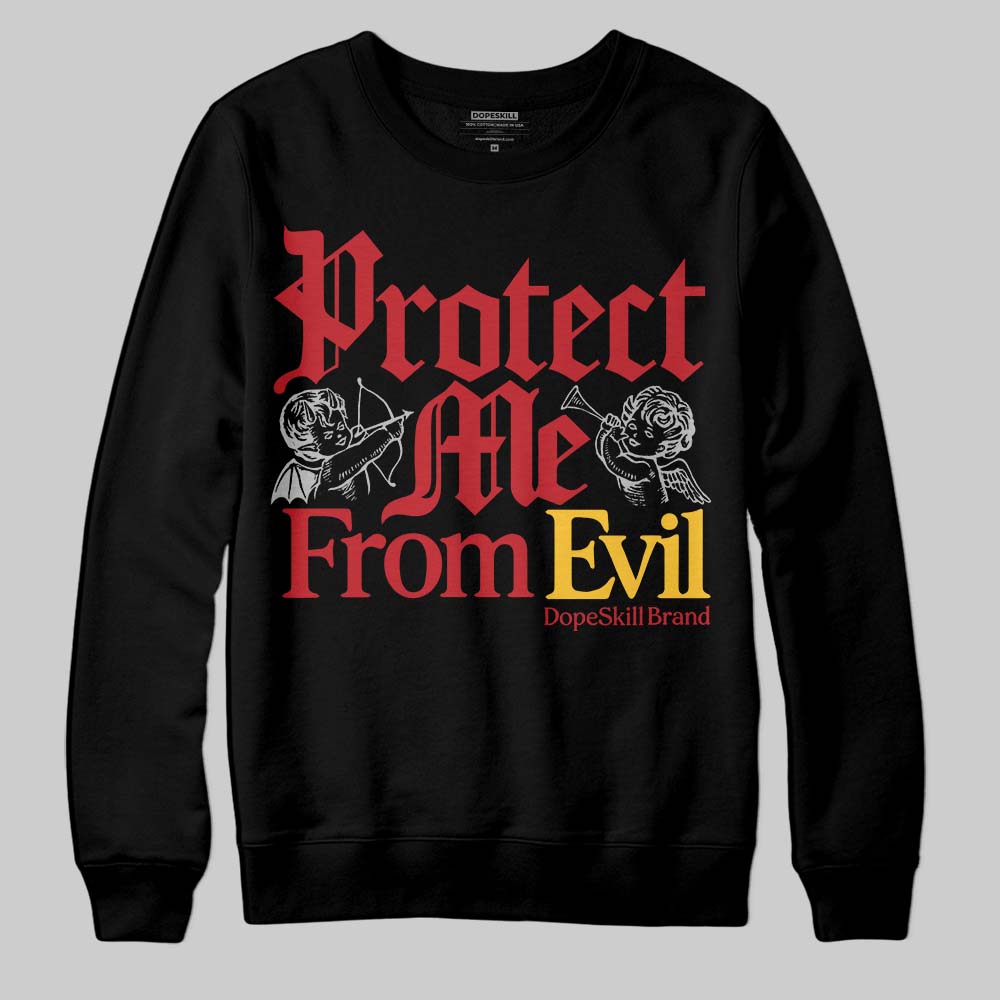 Ferrari 14s DopeSkill Sweatshirt Protect Me From Evil Graphic