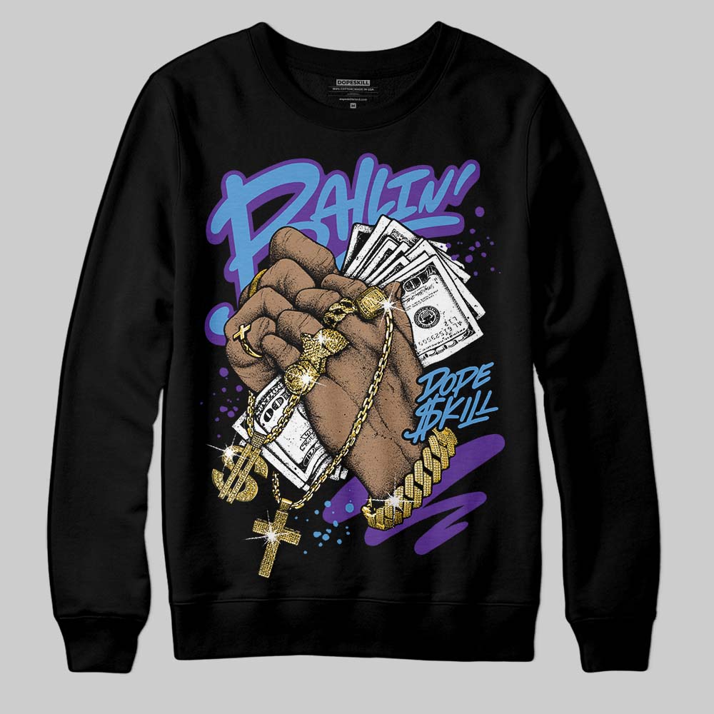 PURPLE Collection DopeSkill Sweatshirt Always Ballin' Graphic
