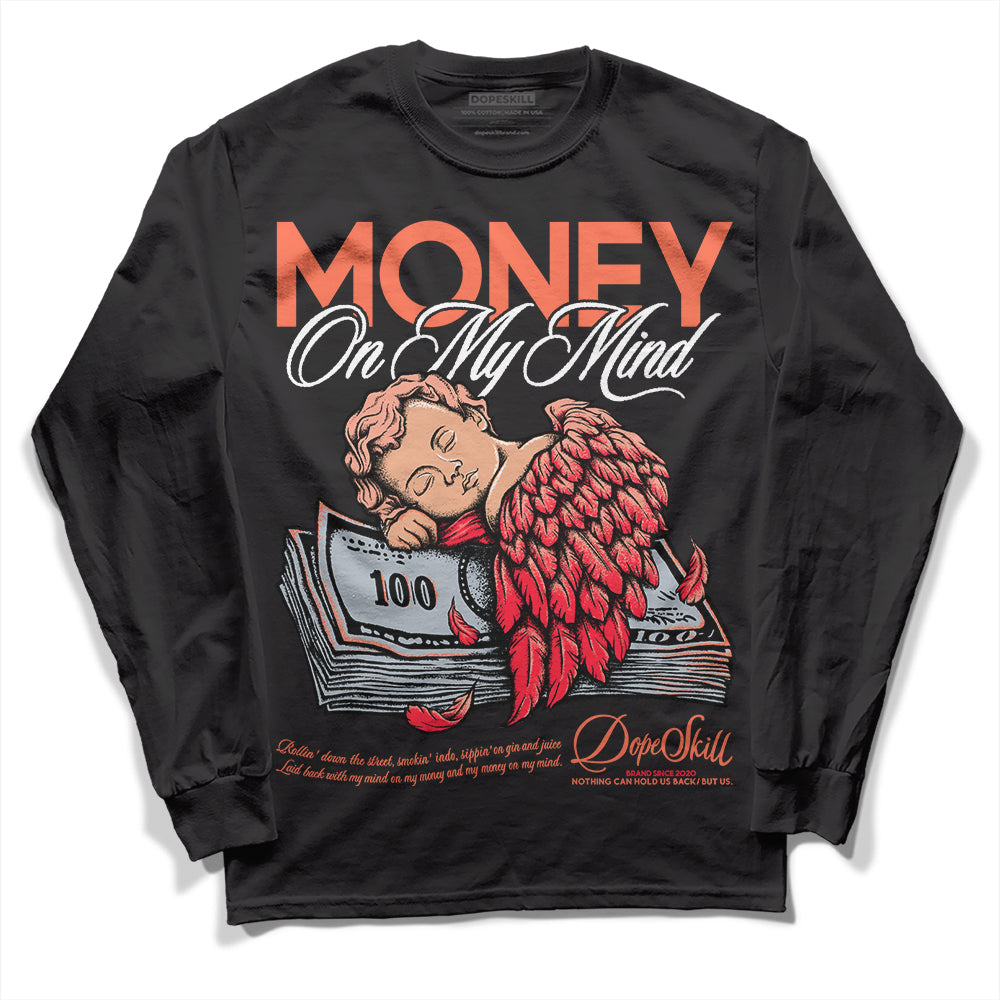 Crimson Bliss 5s DopeSkill Long Sleeve T-Shirt MOMM Graphic
