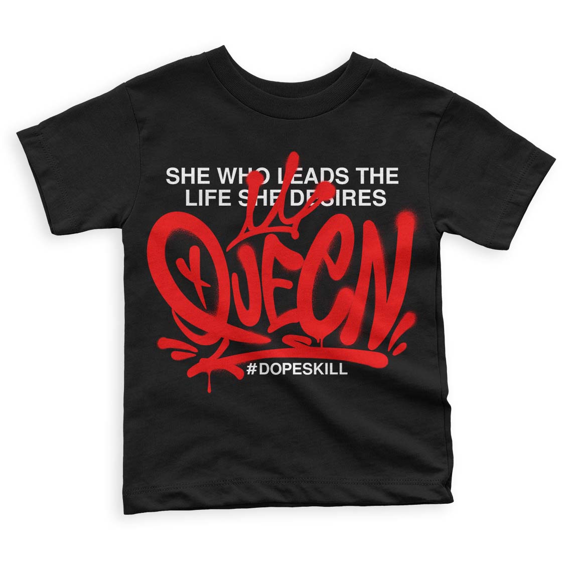 Cherry 11s  DopeSkill Toddler Kids T-shirt Queen Graphic