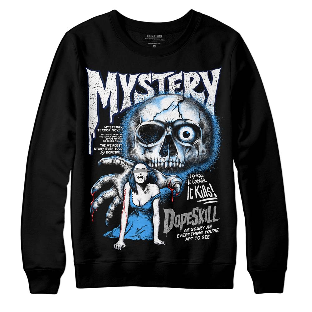 AJ Spizike White Obsidian DopeSkill Sweatshirt Mystery Ghostly Grasp Graphic