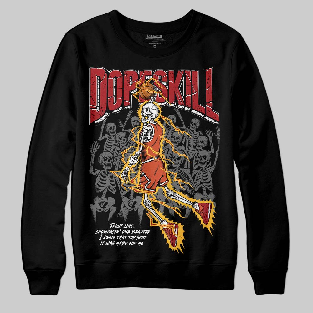 Brick By Brick 4s DopeSkill Sweatshirt Thunder Dunk Graphic
