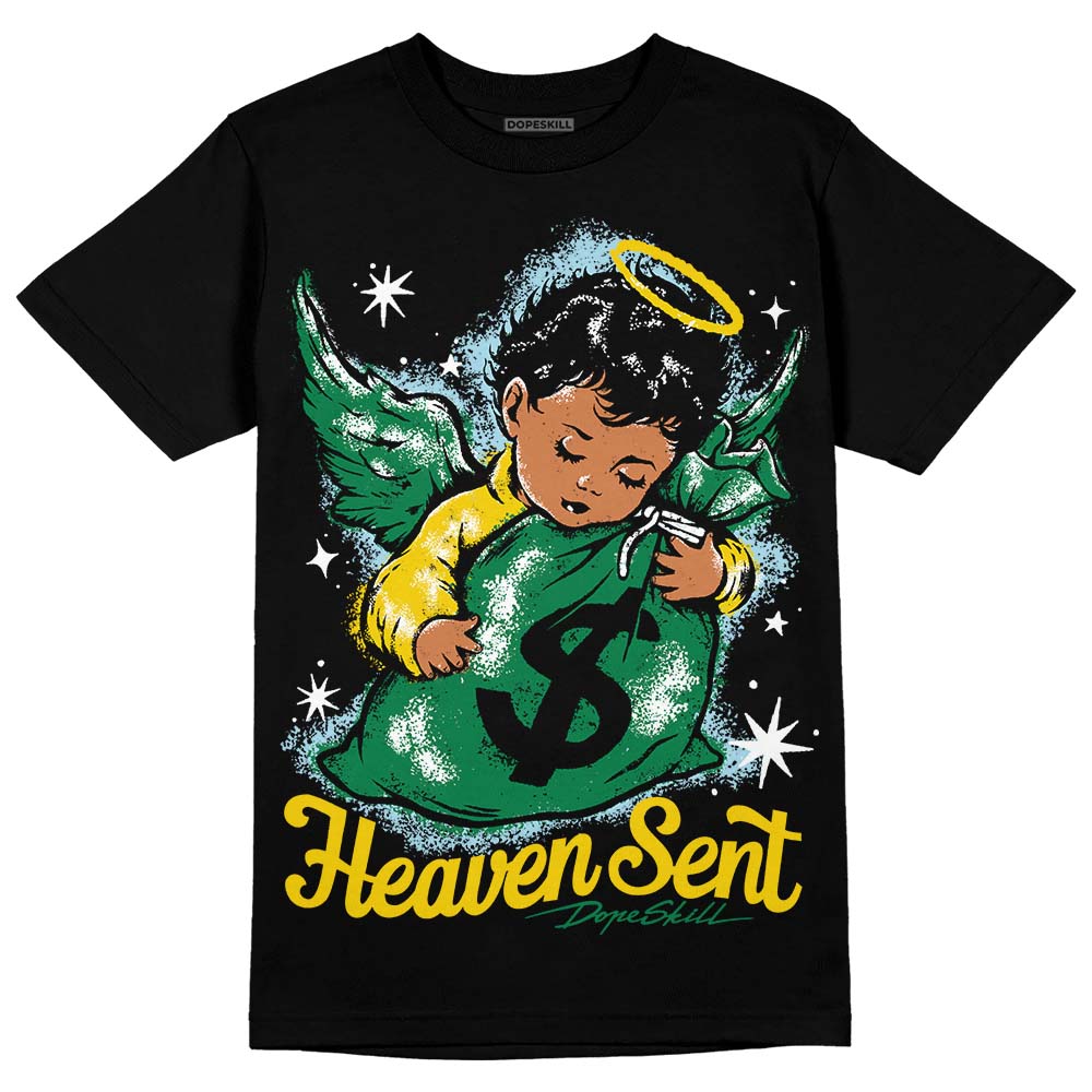 Lucky Green 5s DopeSkill T-Shirt Heaven Sent Graphic
