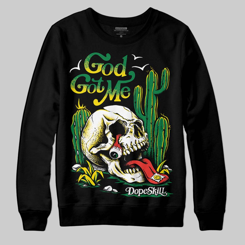 Dunk Reverse Brazil DopeSkill Sweatshirt God Got Me Graphic