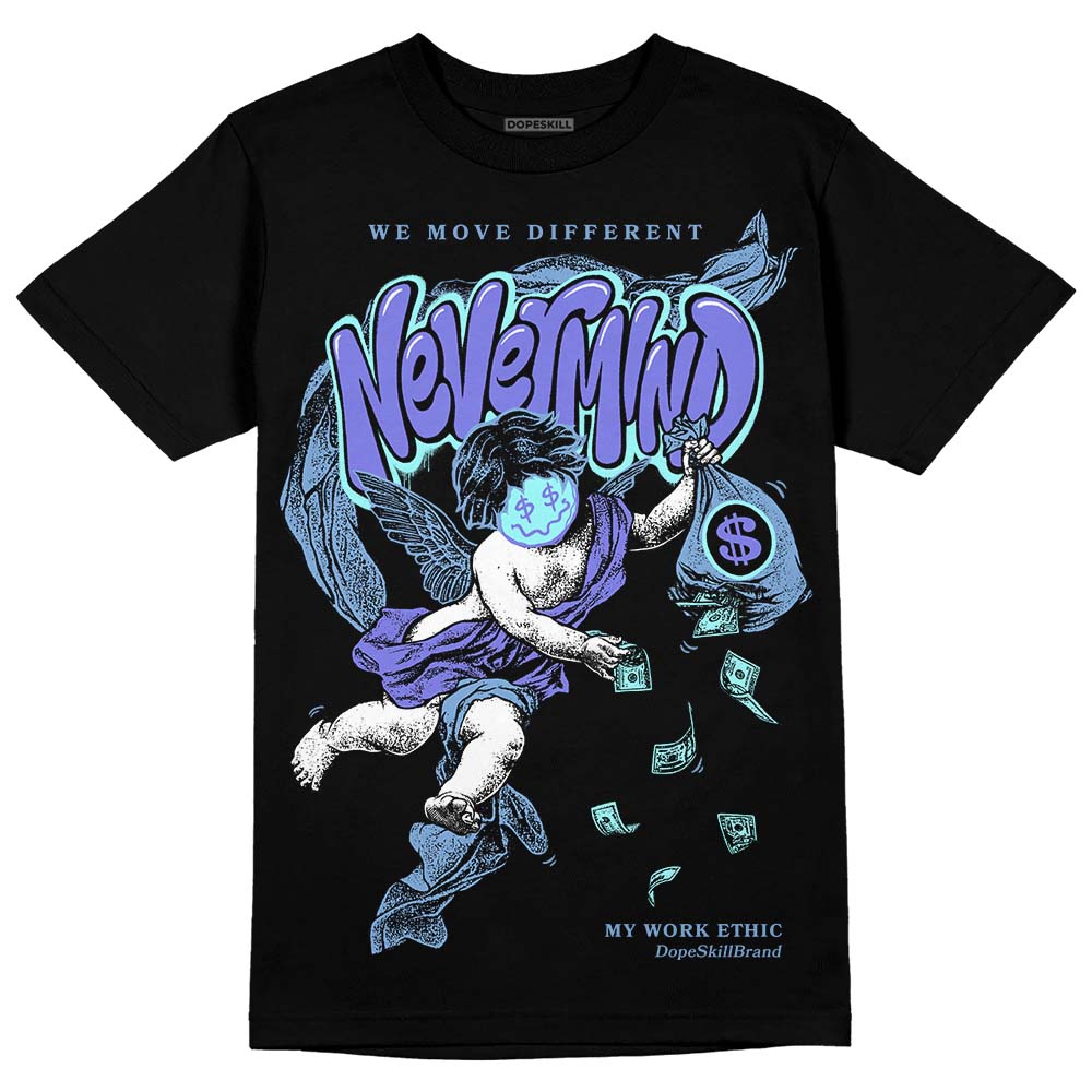 University Blue Collection DopeSkill T-Shirt Nevermind Graphic