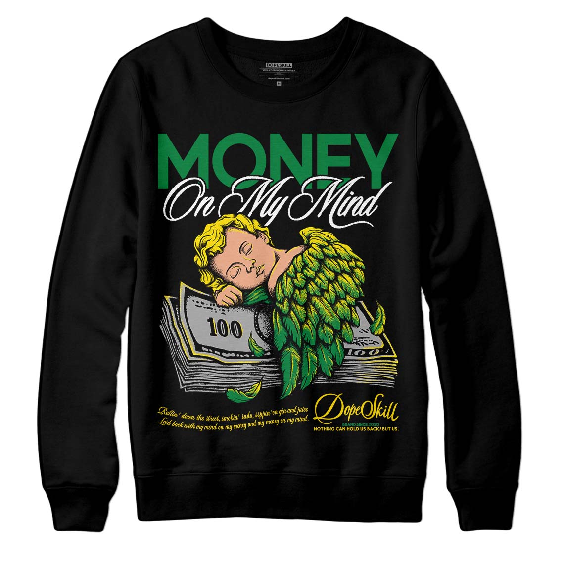 Dunk Low Reverse Brazil DopeSkill Sweatshirt MOMM Graphic