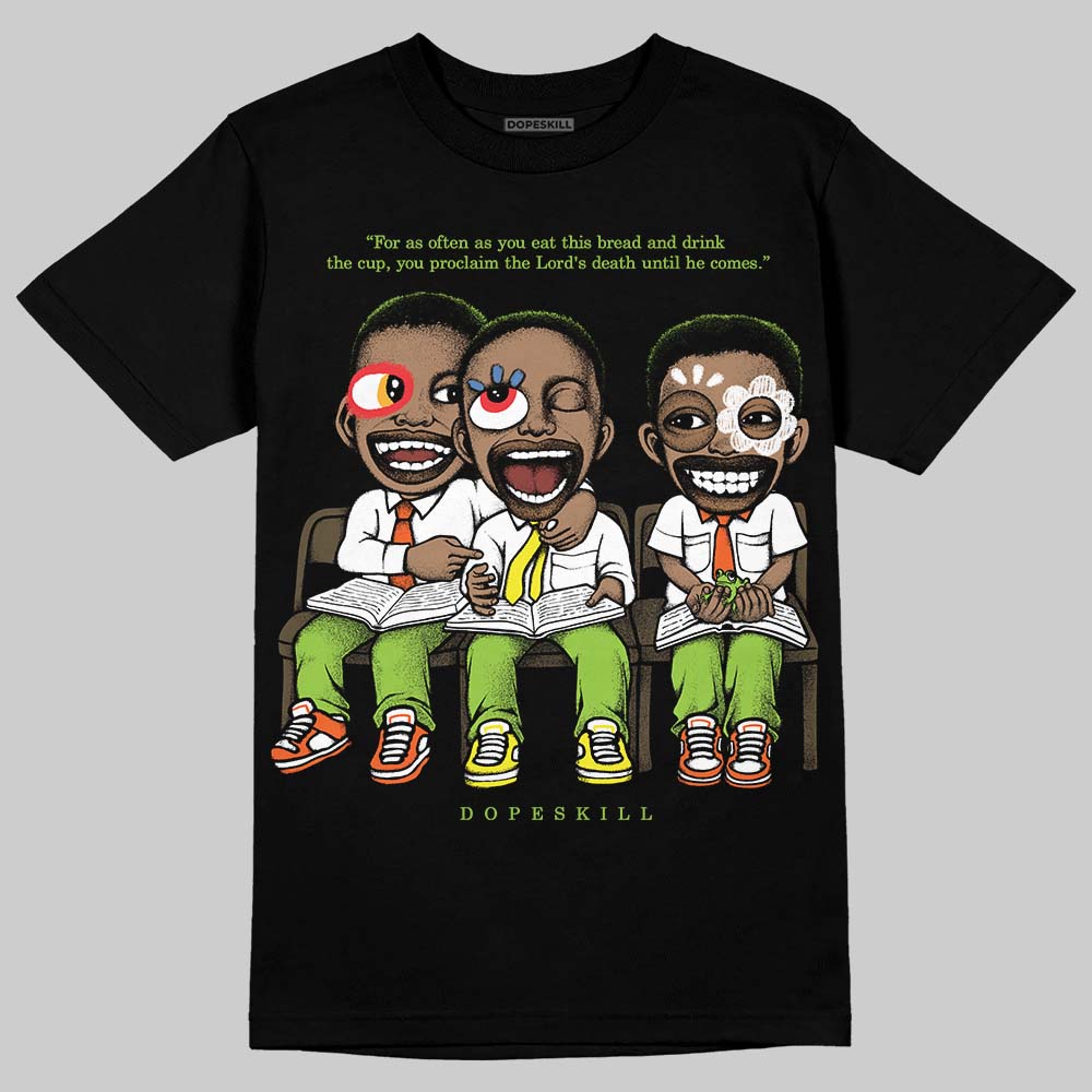 Neon Green Collection DopeSkill T-Shirt First Sunday Graphic