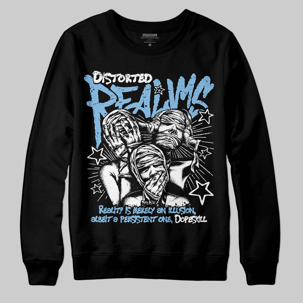 University Blue Collection DopeSkill Sweatshirt Distorted Realms Graphic