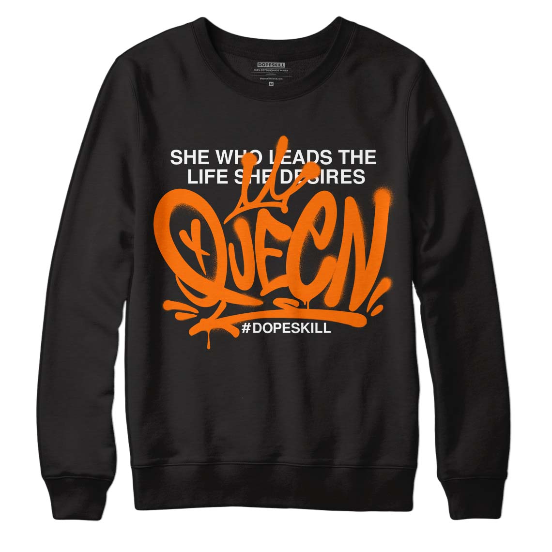 Dunk Low Magma Orange DopeSkill Sweatshirt Queen Graphic