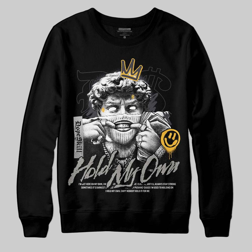 Black Cat 3s DopeSkill Sweatshirt In My Way Graphic