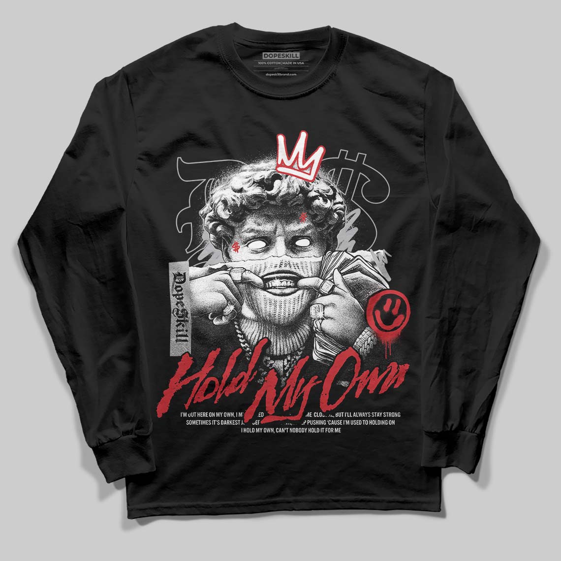 White Cement 4s DopeSkill Long Sleeve T-Shirt In My Way Graphic