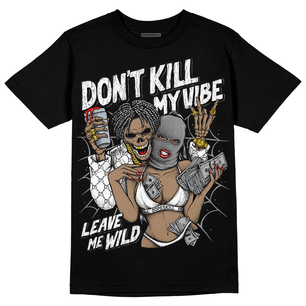 Dunk Panda White Black DopeSkill T-Shirt Don't Kill My Vibe Graphic