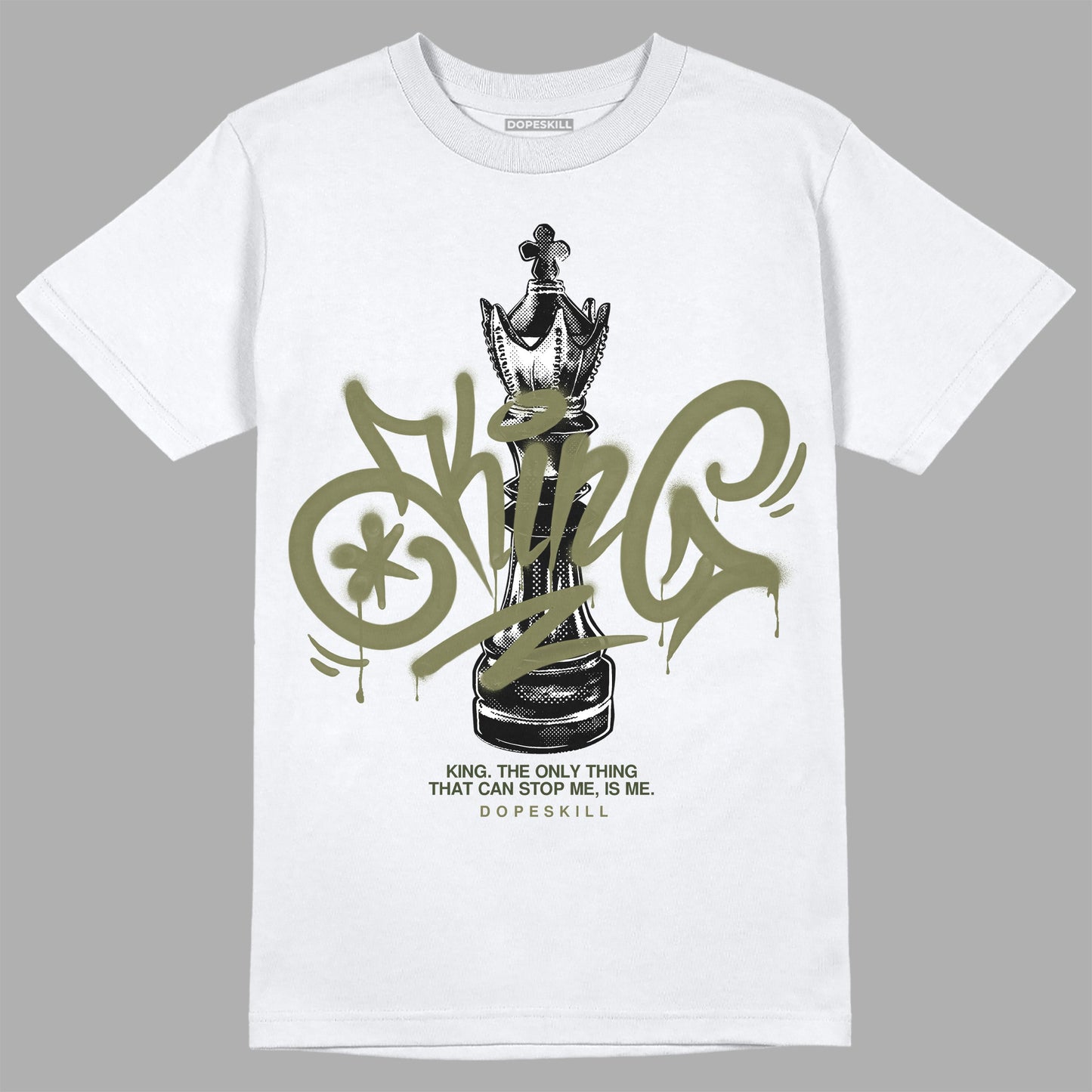Craft Olive 4s DopeSkill T-Shirt King Chess Graphic
