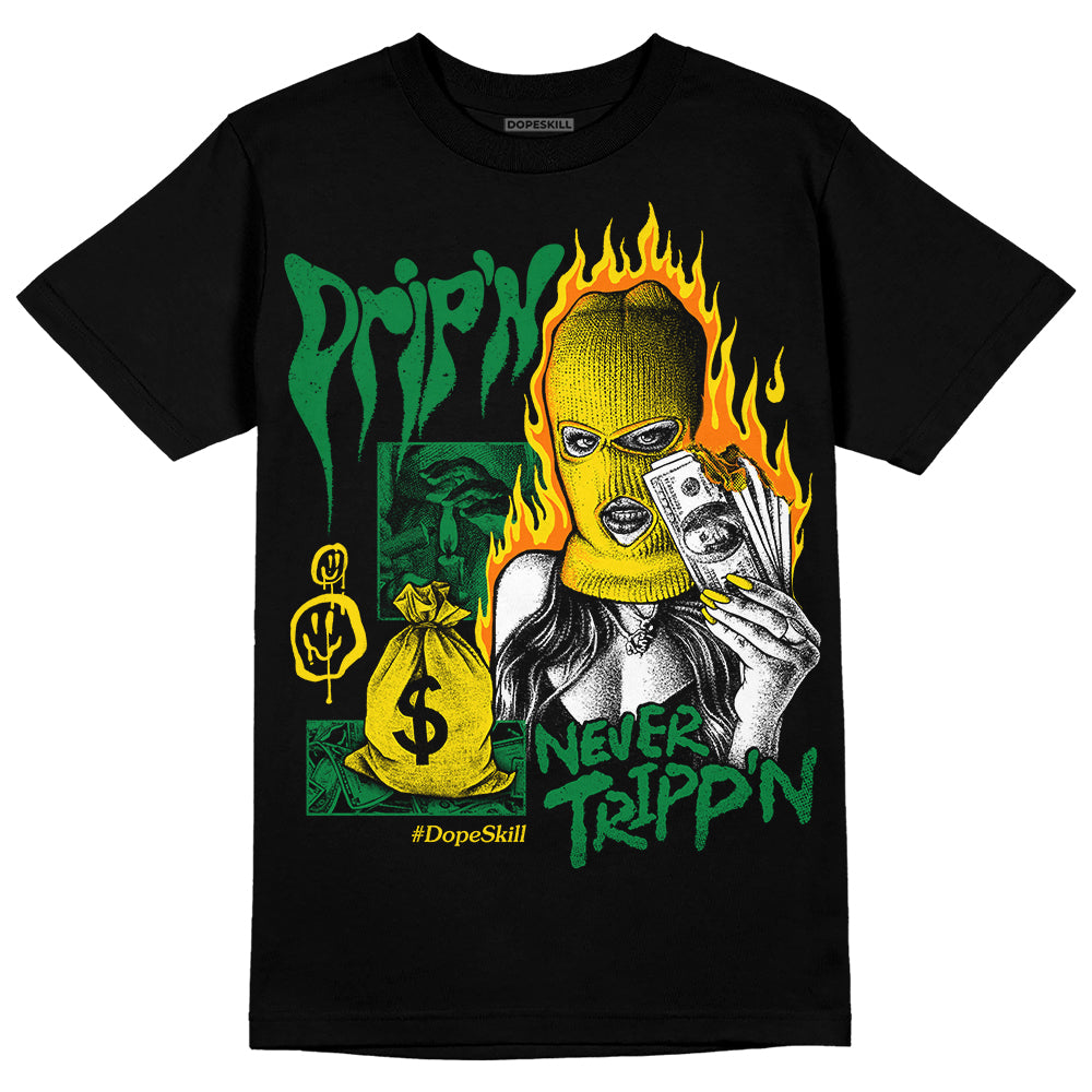 Dunk Reverse Brazil DopeSkill T-Shirt Drip'n Never Tripp'n Graphic