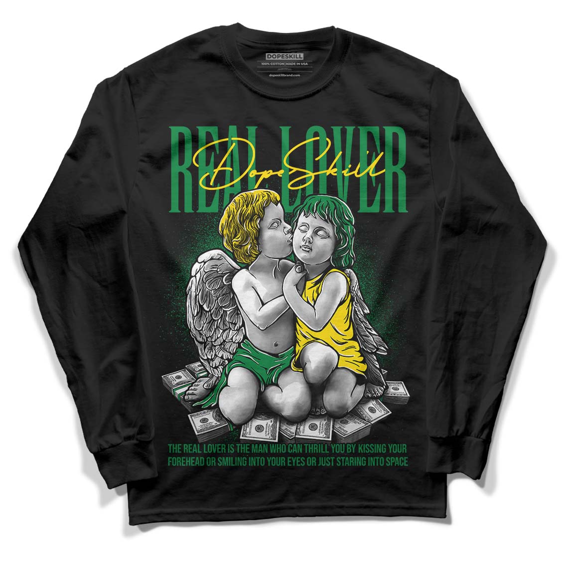 Dunk Low Reverse Brazil DopeSkill Long Sleeve T-Shirt Real Lover Graphic