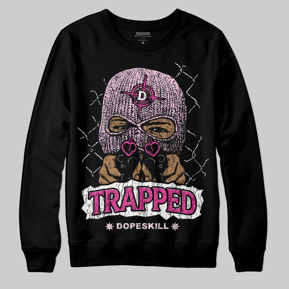 Triple Pink Dunk DopeSkill Sweatshirt New Trapped Graphic