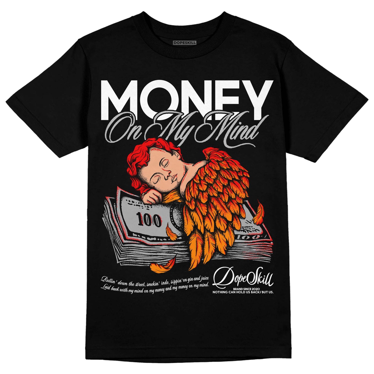 Dunk Low Panda White Black DopeSkill T-Shirt MOMM Graphic