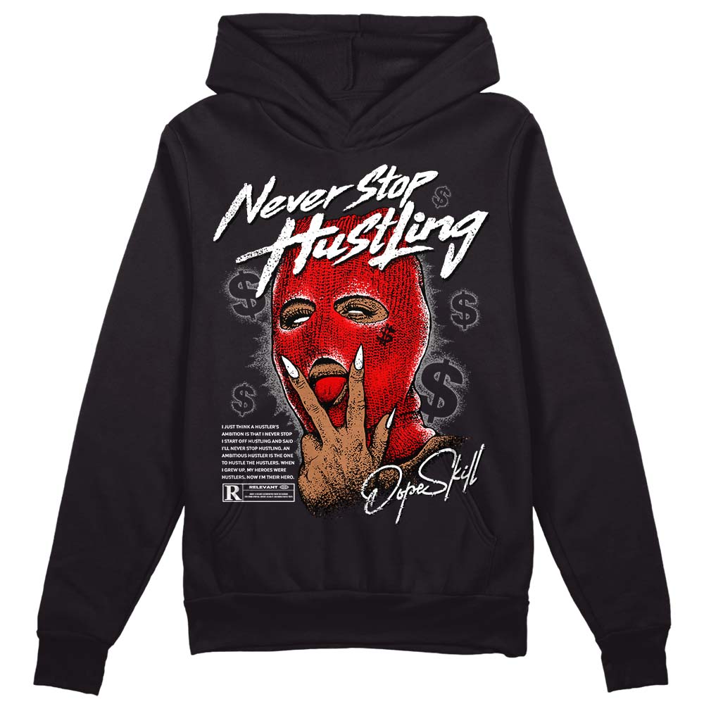 Dunk Panda White Black DopeSkill Hoodie Sweatshirt Never Stop Hustling Graphic