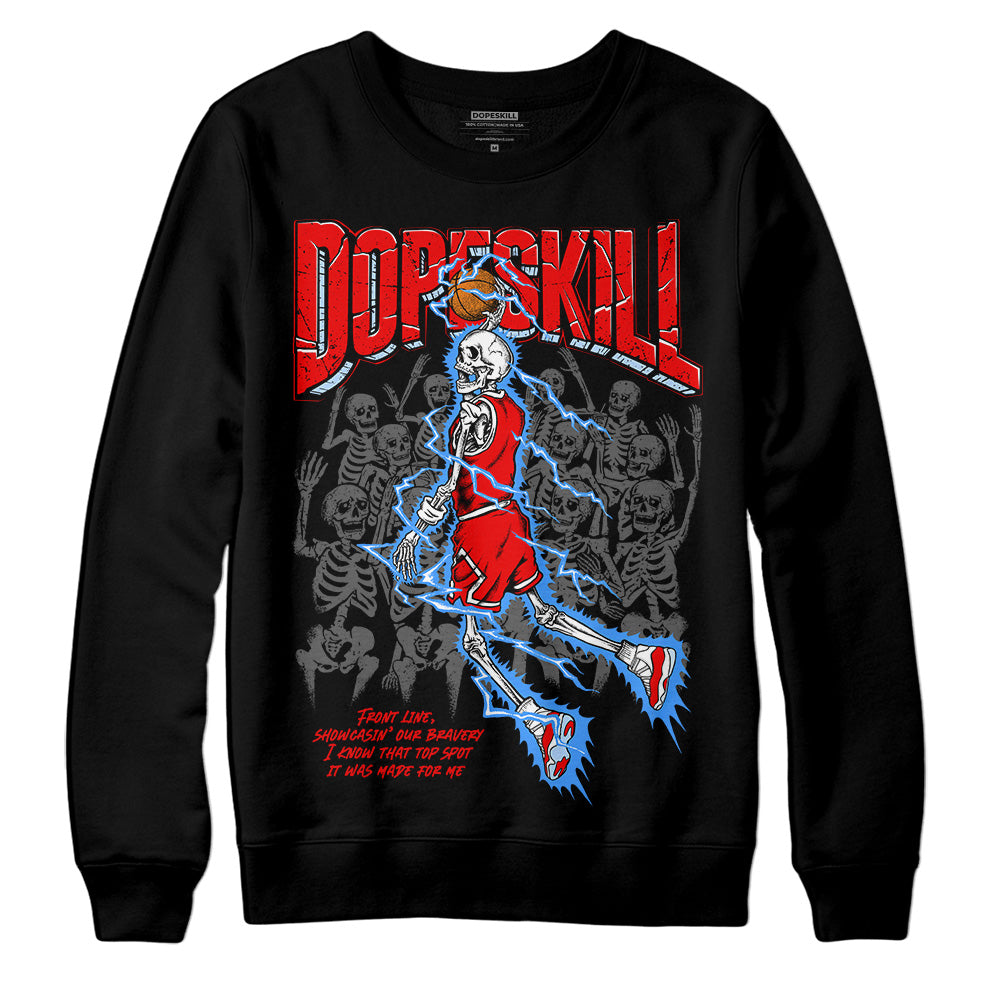 Cherry 11s DopeSkill Sweatshirt Thunder Dunk Graphic