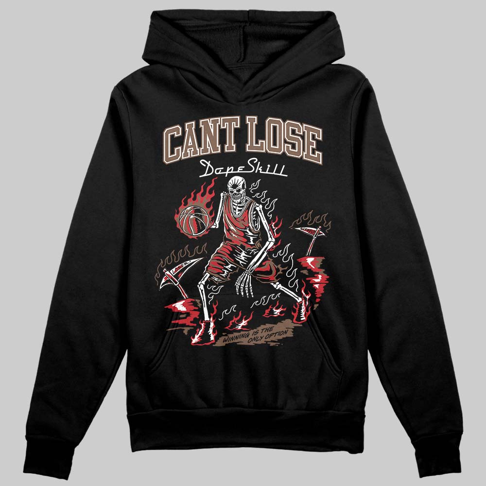 Olive 9s DopeSkill Hoodie Sweatshirt Cant Lose Graphic
