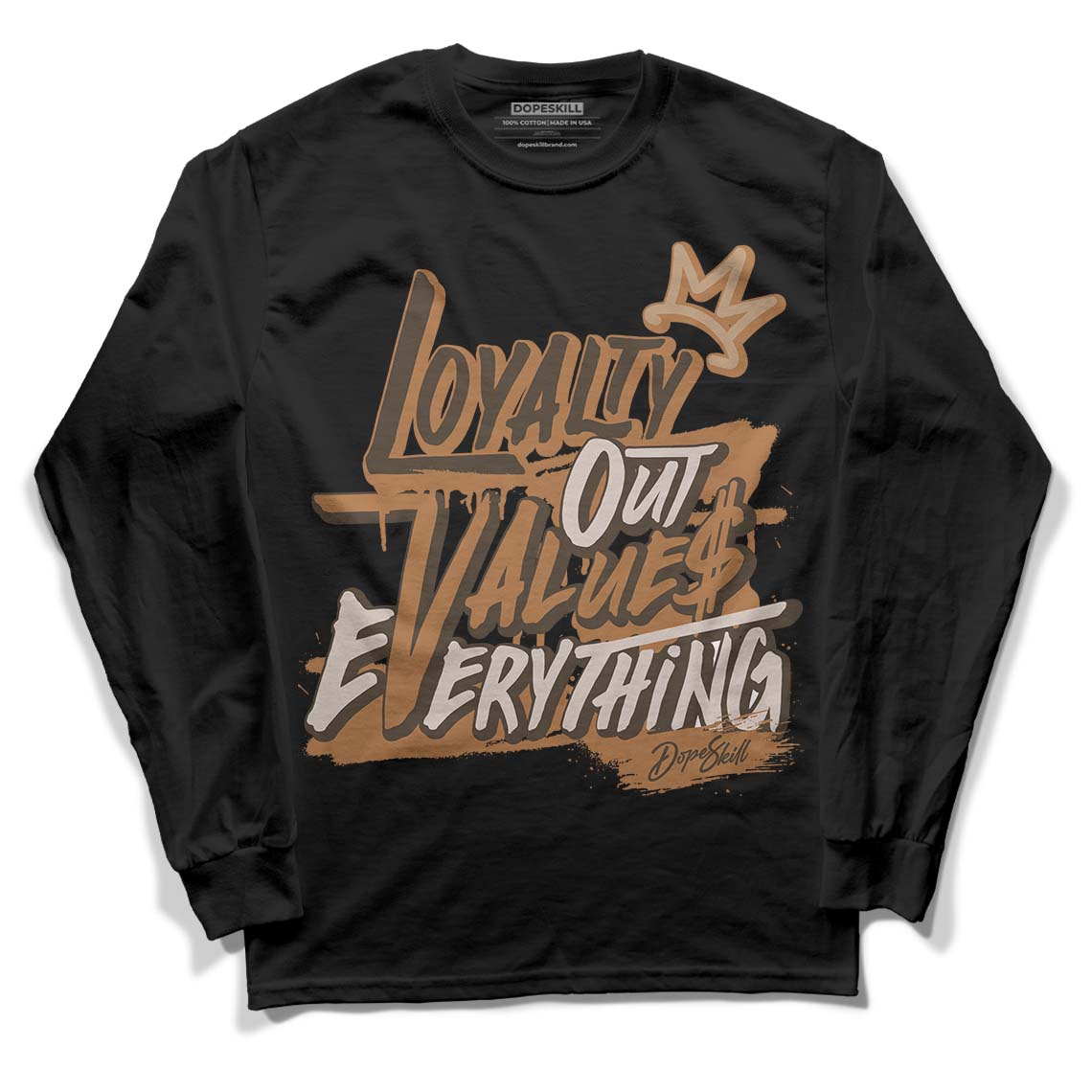 Palomino 3s DopeSkill Long Sleeve T-Shirt LOVE Graphic