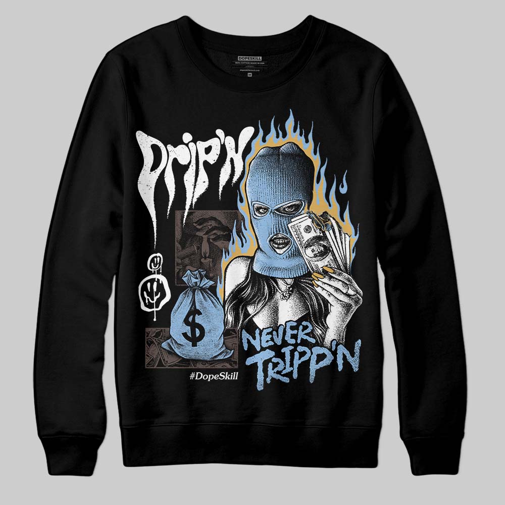 Handball Spezial Light Blue DopeSkill Sweatshirt Drip'n Never Tripp'n Graphic