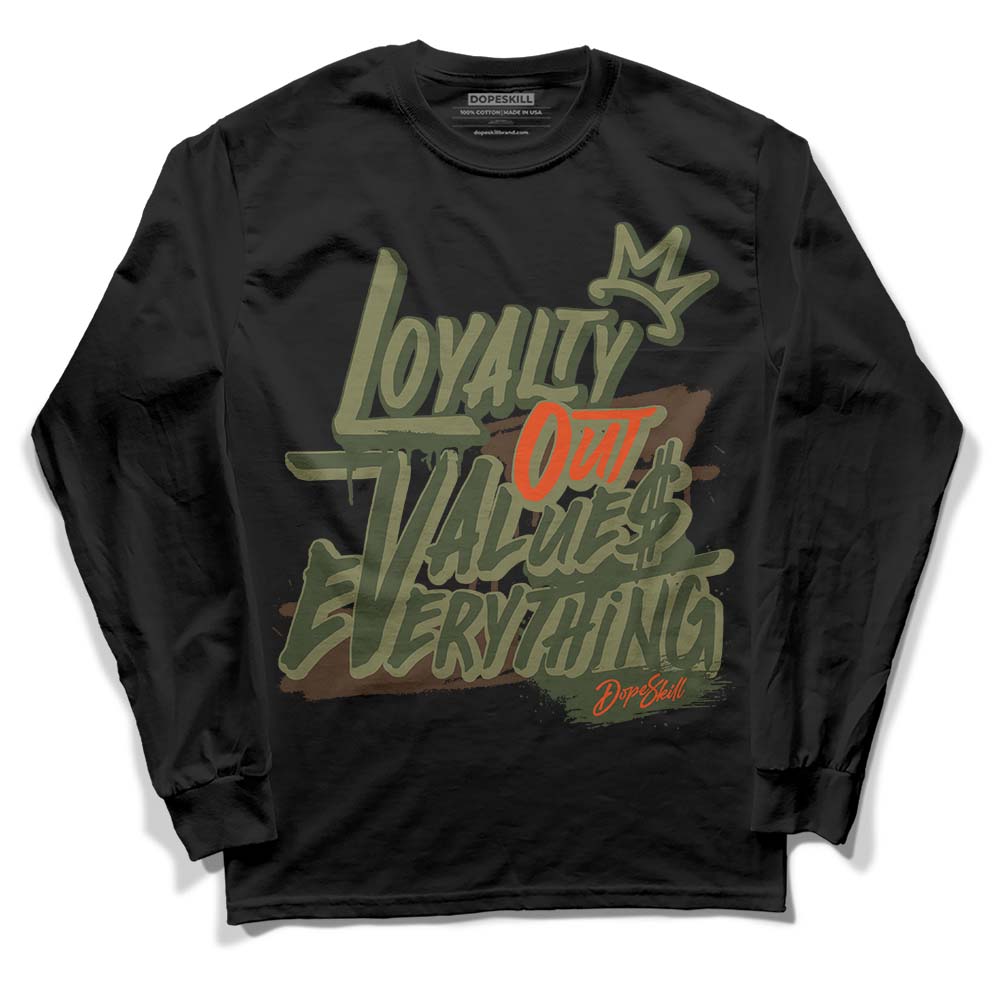 Olive Collection DopeSkill Long Sleeve T-Shirt LOVE Graphic