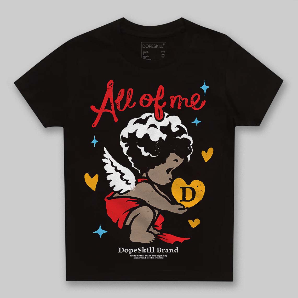 Red Collection DopeSkill Toddler Kids T-shirt All Of Me Graphic