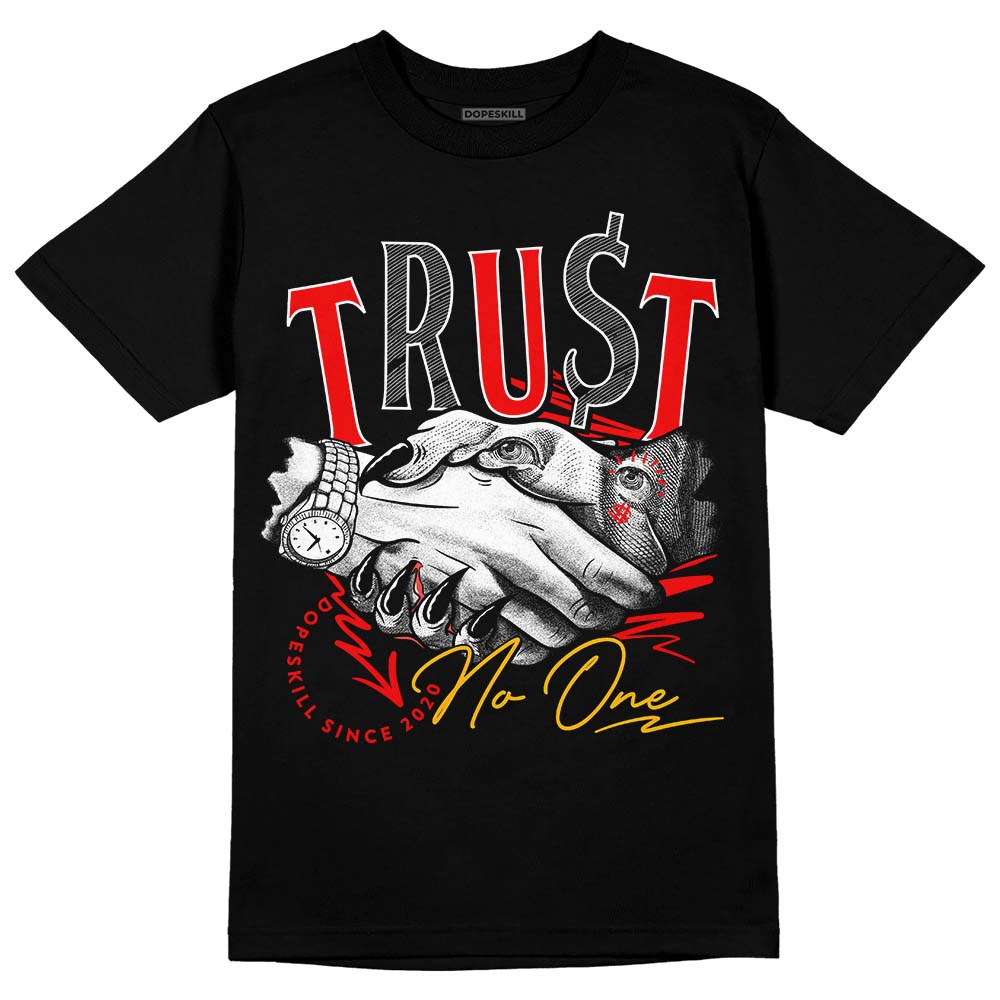 Red Collection DopeSkill T-Shirt Trust No One Graphic