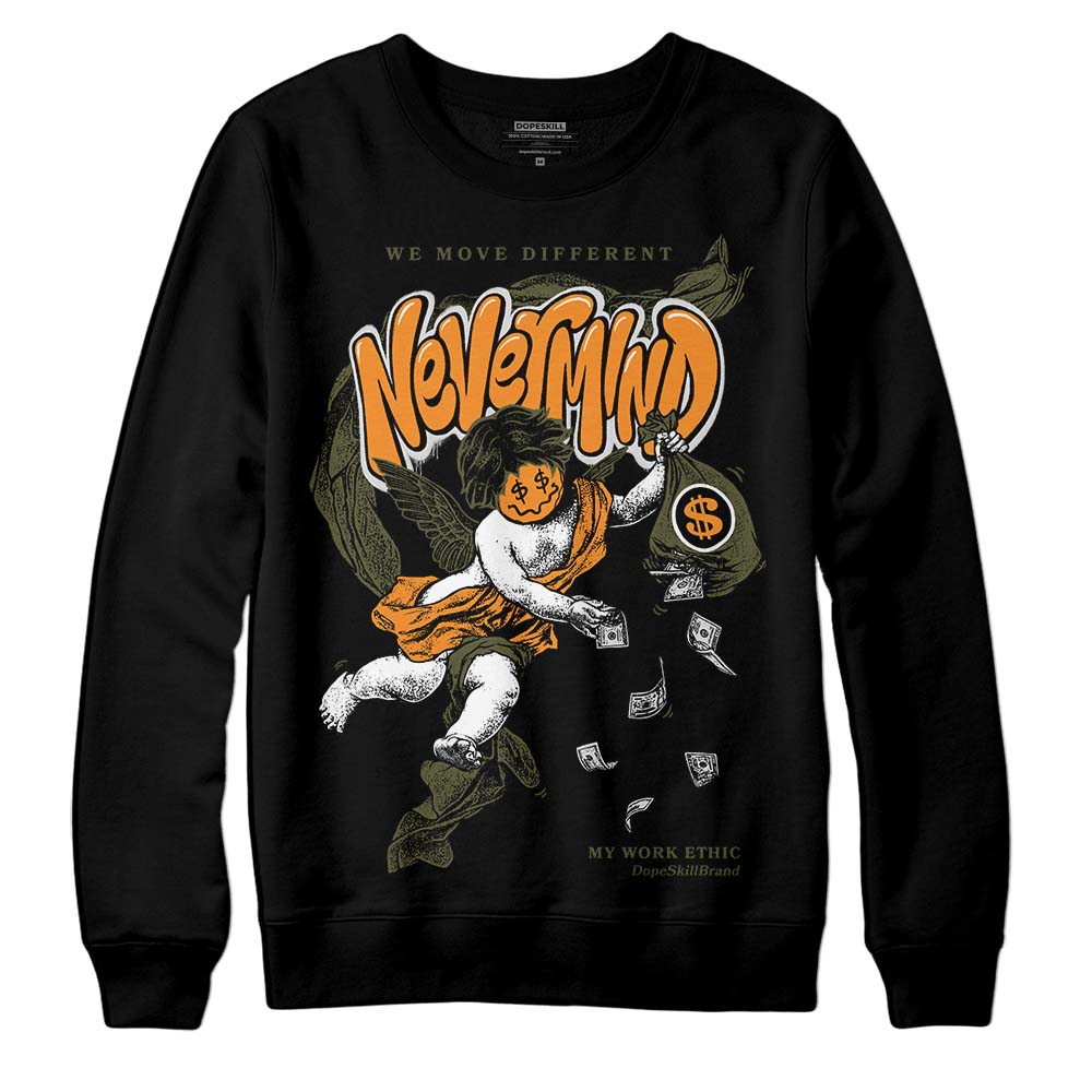 Olive 5s DopeSkill Sweatshirt Nevermind Graphic
