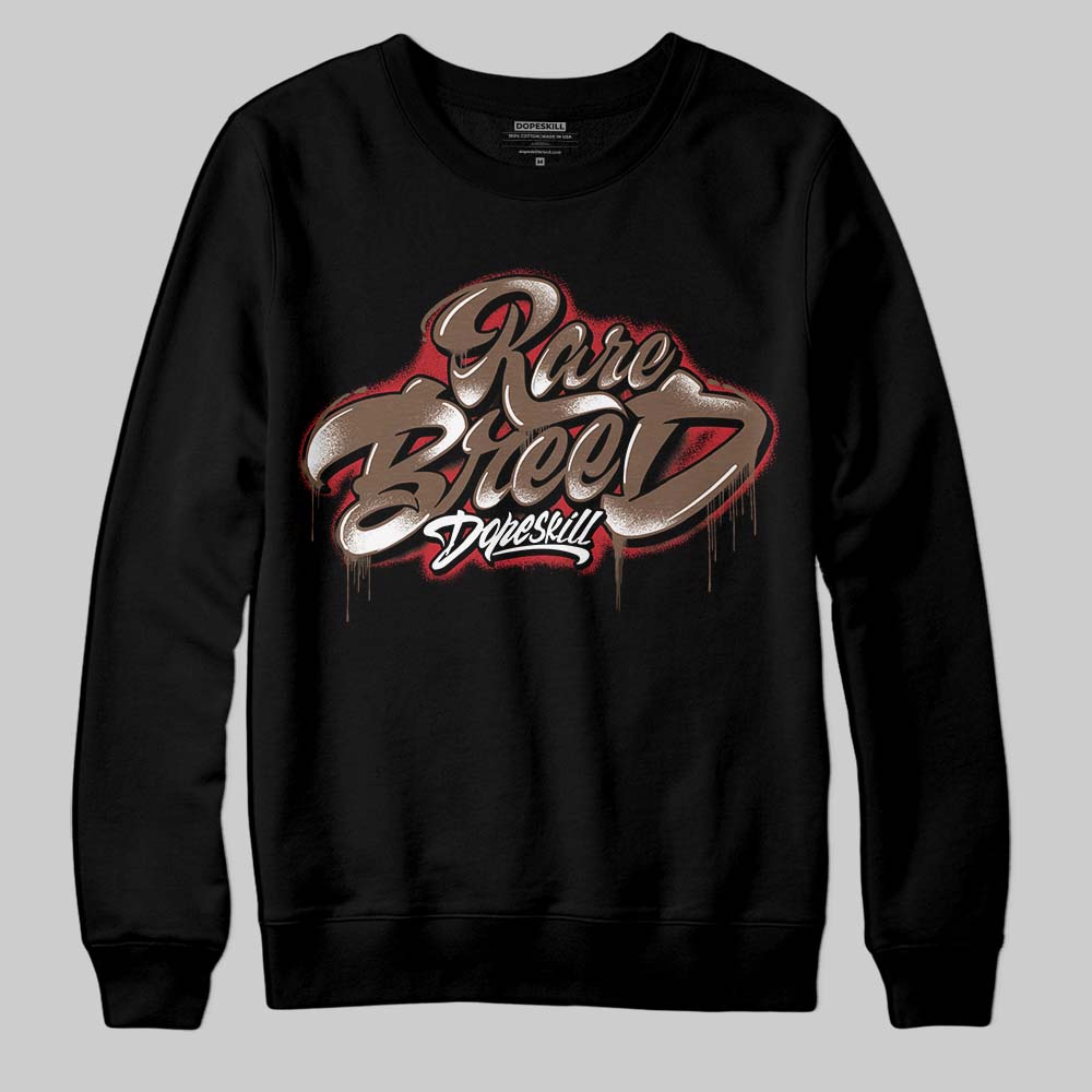 Olive 9s DopeSkill Sweatshirt Rare Breed Type Graphic