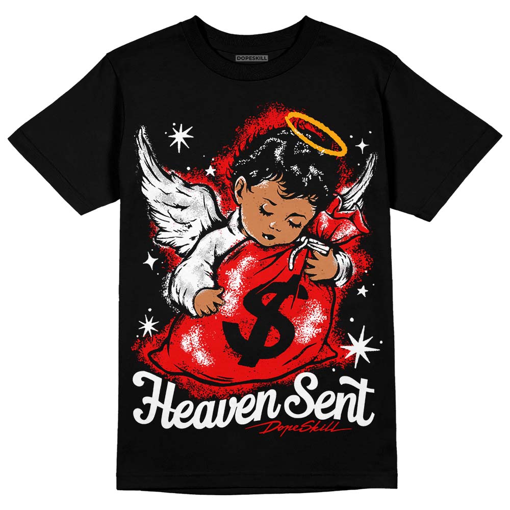 Cherry 12s DopeSkill T-Shirt Heaven Sent Graphic