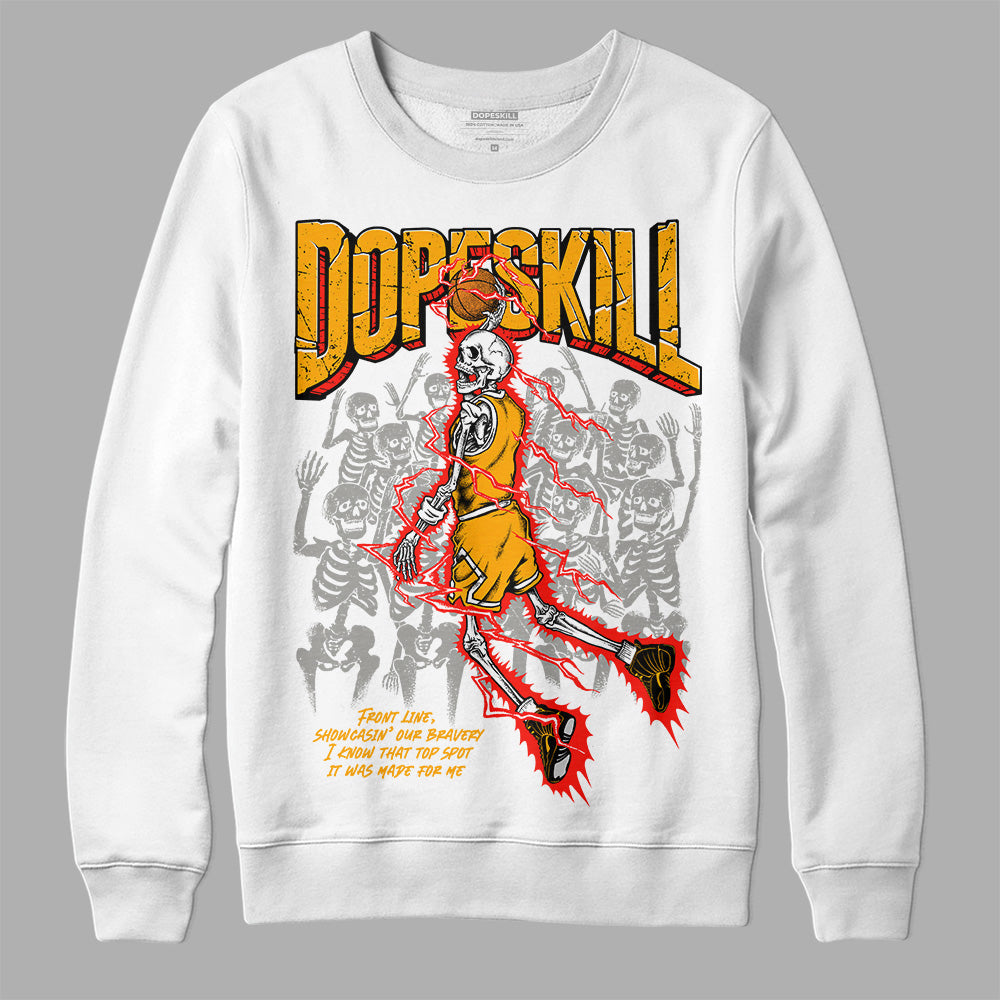 Black Taxi 12s DopeSkill Sweatshirt Thunder Dunk Graphic
